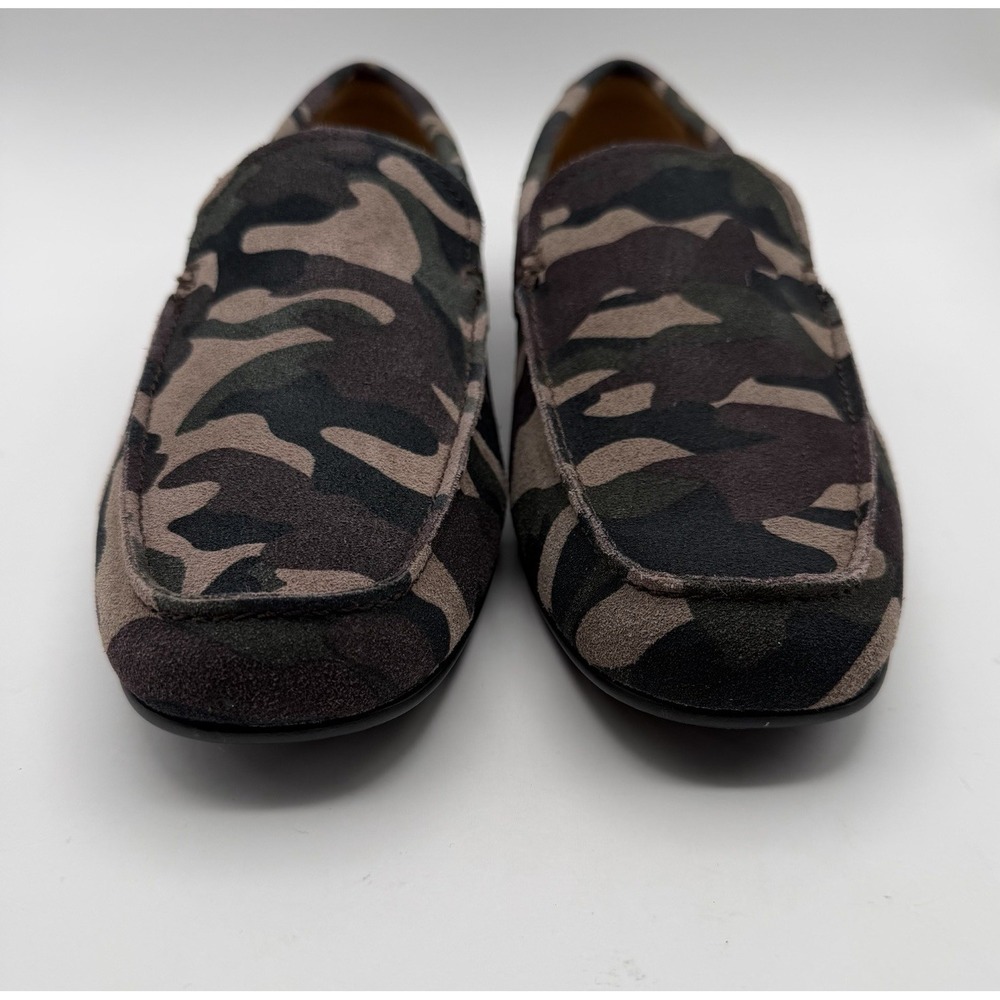 Alfani Bromley Camo Men's Shoes Sz 10.5 Drivers Loafers Suede Slip On Camouflage - Picture 10 of 10